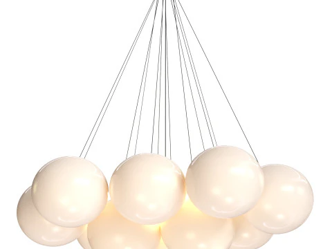 シャンデリア オーグデン 3Dモデル