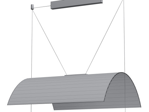 Lamina Mayor Pendant Lamp 3D 模型