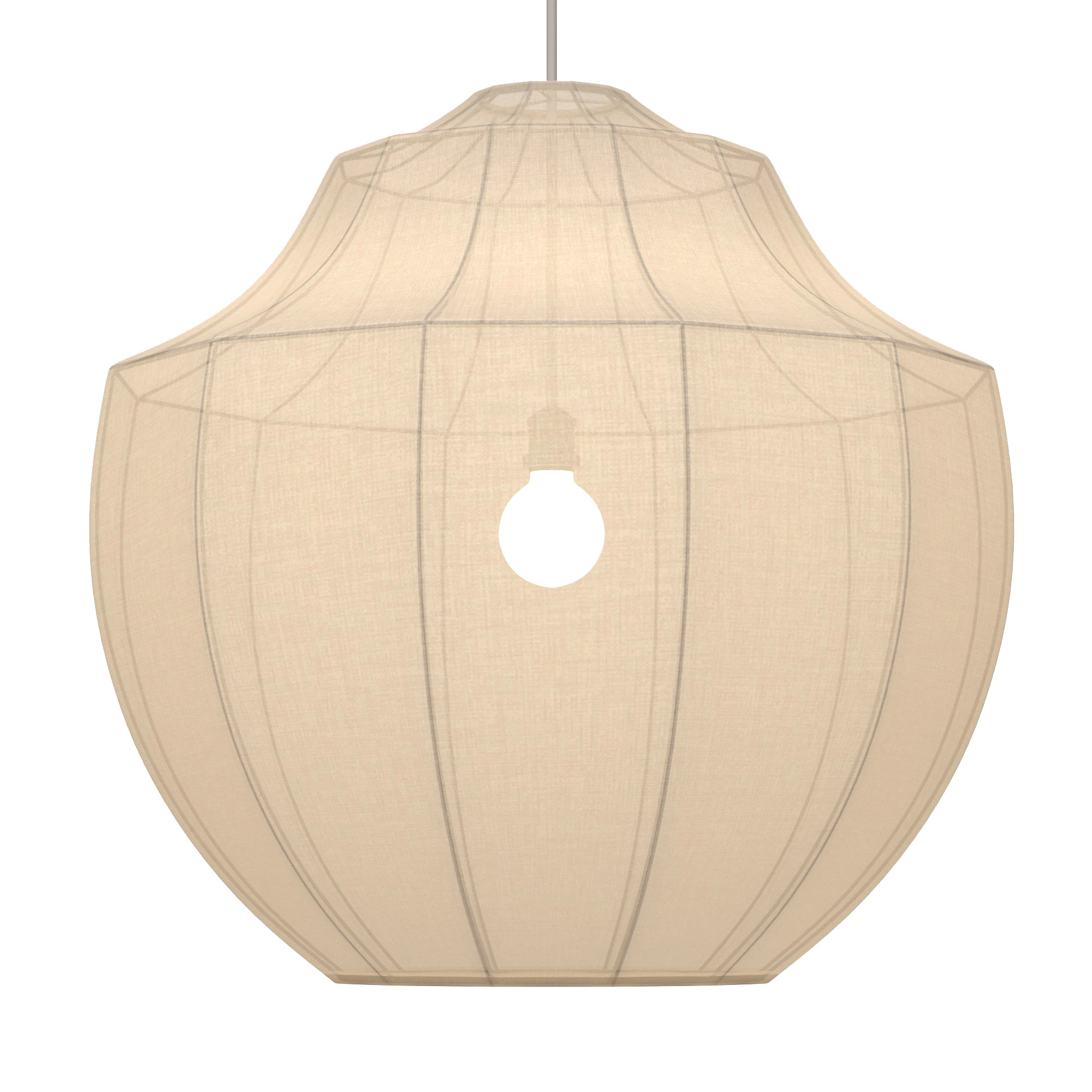 Muuto Pendant Light 3D Model .c4d .max .obj .3ds .fbx .stl .blend 