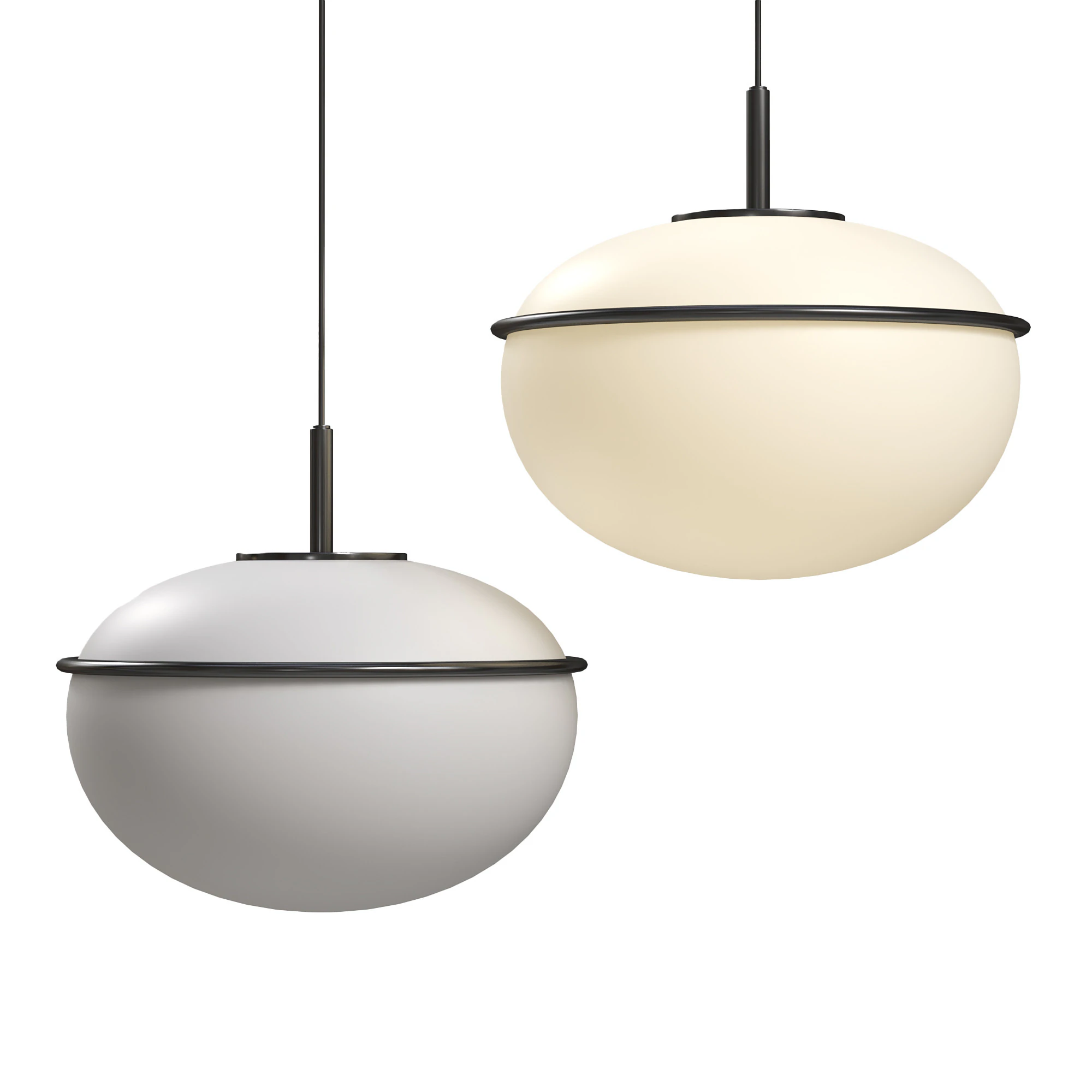 Pump pendant lamp 3D Model .c4d .max .obj .3ds .fbx .stl .blend 