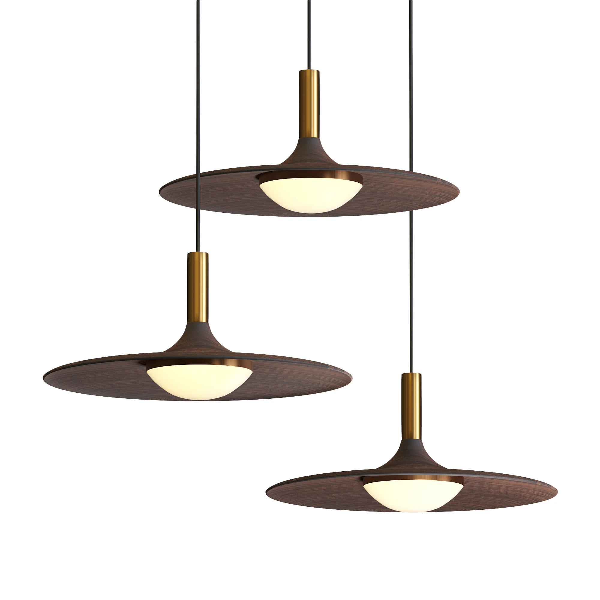THEA Pendant Light 3D Model .c4d .max .obj .3ds .fbx .stl .blend 