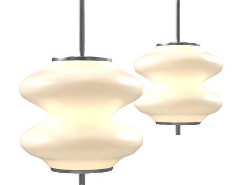 Tubular Pendant Light 3Dモデル