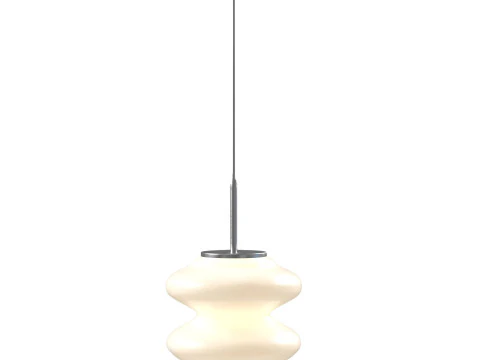 Tubular Pendant Light 3D Model