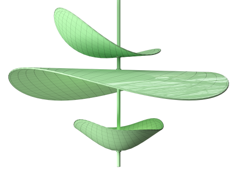 Antigone XL Pendant Lamp by Elsa Foulon 3D Model