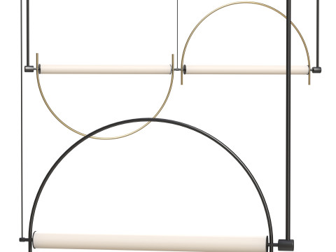 Aromas Arc Suspension 3D Model