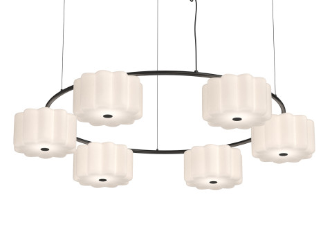 Aromas del Campo Flow Pendant Lamp 3D Model