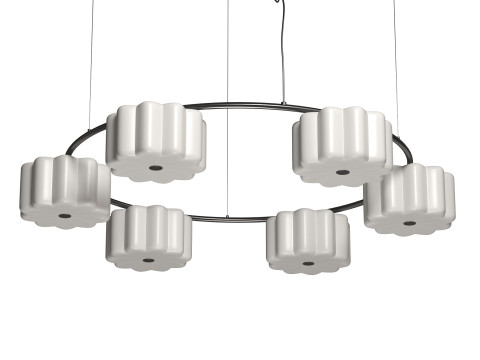 Aromas del Campo Flow Pendant Lamp 3D Model