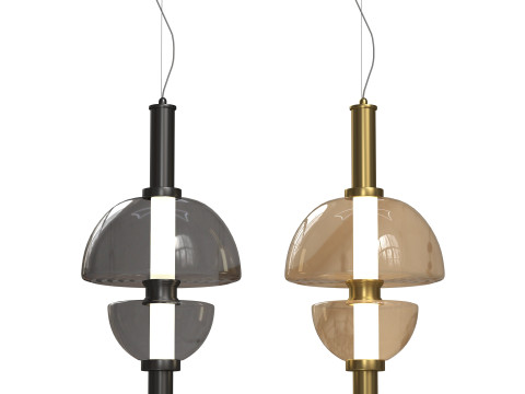 Aurora Luminosity Pendant Lamp 3Dモデル