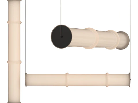 Canna Pendelleuchte 3D Modell