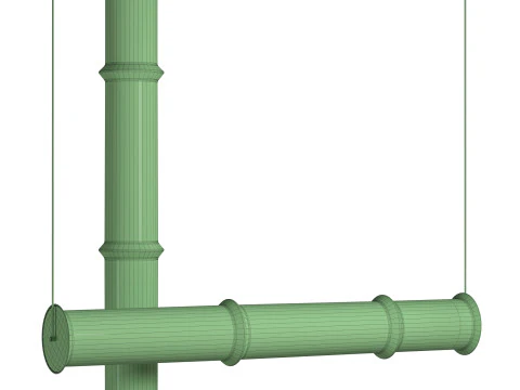 Canna Pendant Light 3D Model