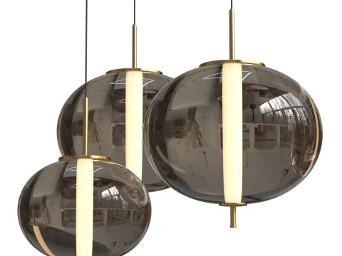 Candeeiro Rainha Casamilano Modelo 3D