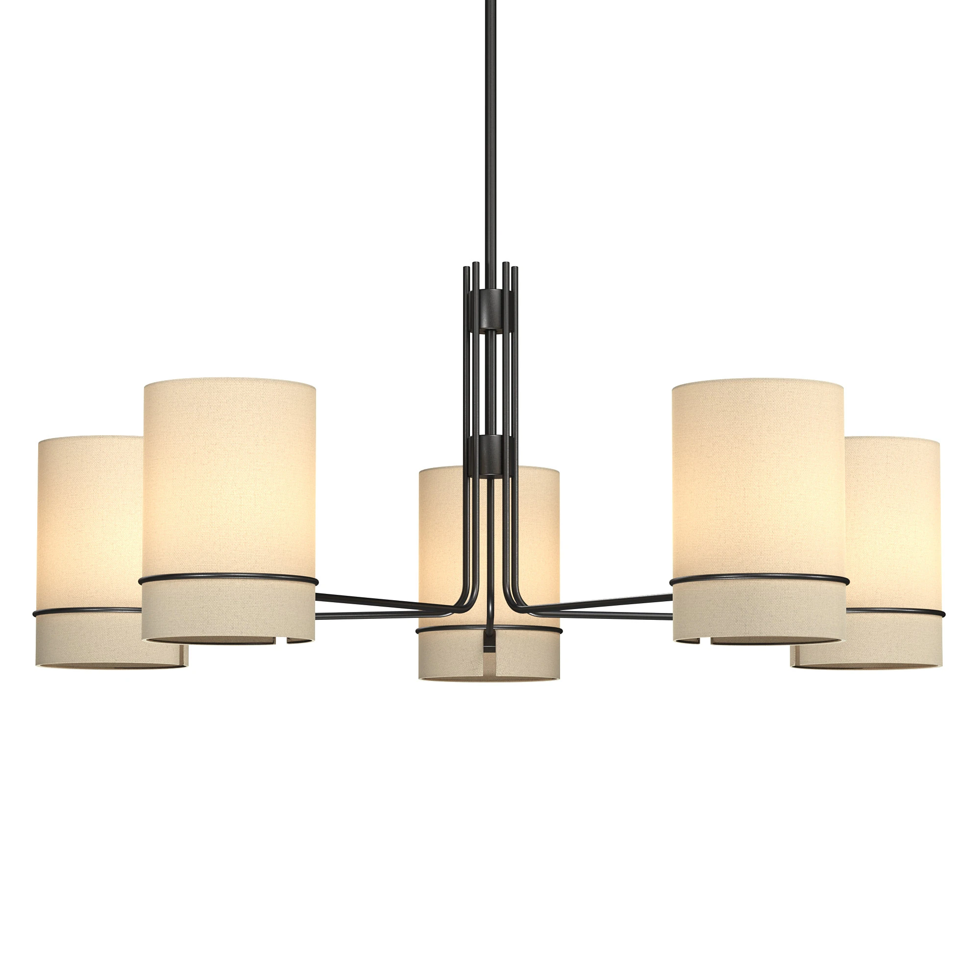 CHANDELIER MONTEGO 3D Model .c4d .max .obj .3ds .fbx .stl .blend