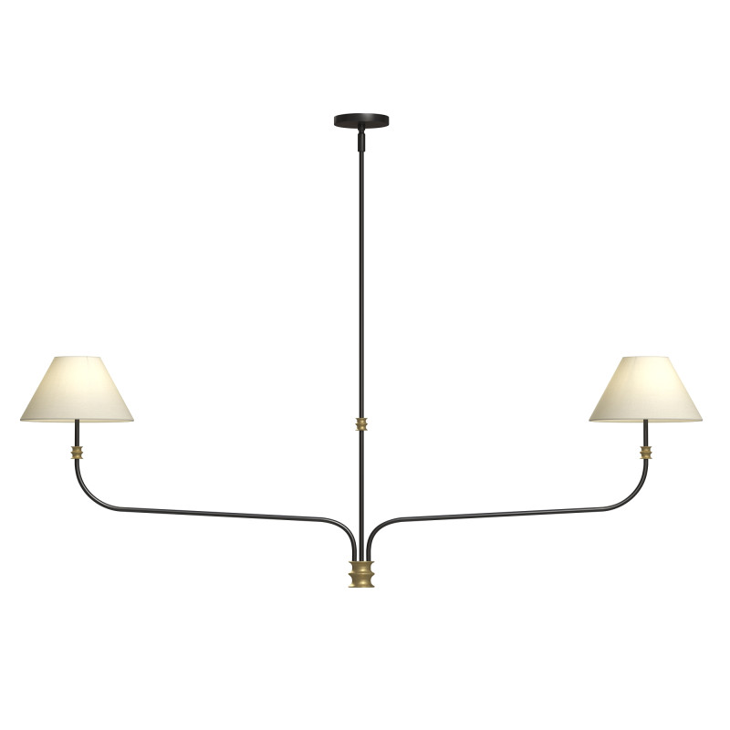 Collins Linear Chandelier Model 3D .c4d .max .obj .3ds .fbx .stl .blend