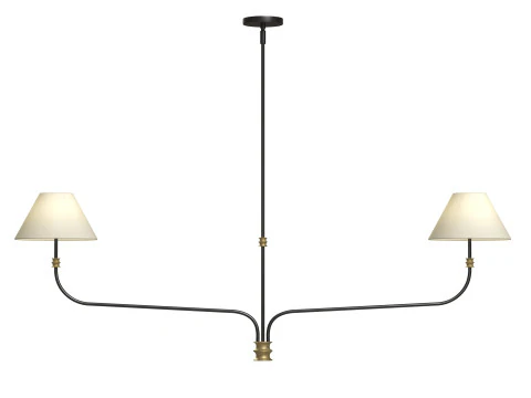 柯林斯线性枝形吊灯 3D 模型