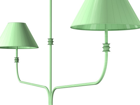 Collins Linear Chandelier Model 3D