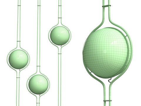 Dana floor lamp Modelo 3D