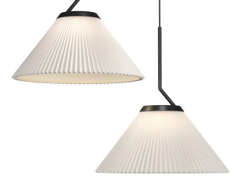 Плісований підвісний світильник Demare 3D Модель