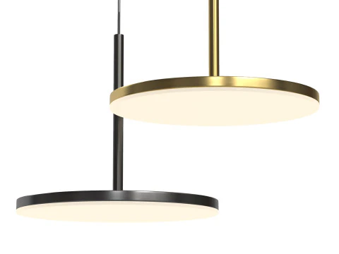 Lumin&aacute;ria pendente MAGDALENA BLACK Modelo 3D