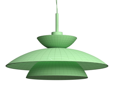 Miloox Kloe Pendant Lamp Modello 3D