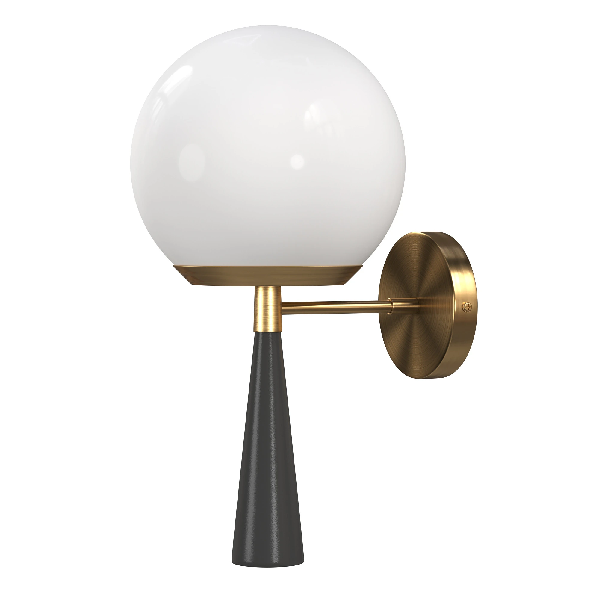 Wall lamp Luce 3D Model .c4d .max .obj .3ds .fbx .stl .blend 