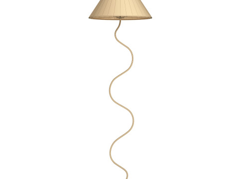 Zigzag Floor Lamp Modello 3D