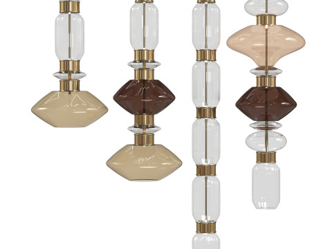 Ballet Pendant Lamp Modelo 3D