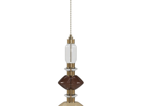 Ballet Pendant Lamp 3Dモデル