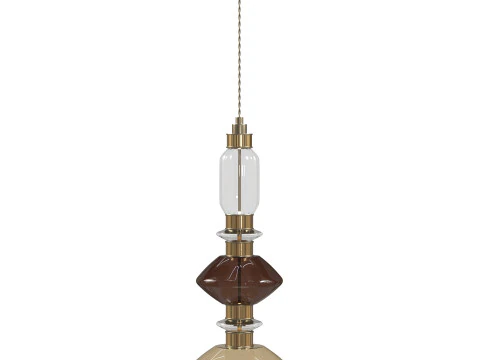 Ballet Pendant Lamp 3D Model