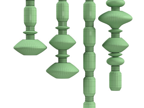 Ballet Pendant Lamp 3Dモデル