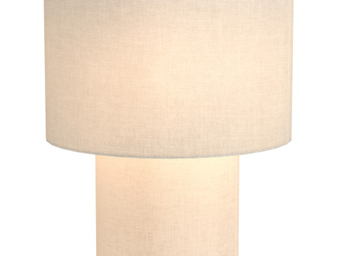 Beige Heron Table Lamp A Modèle 3D