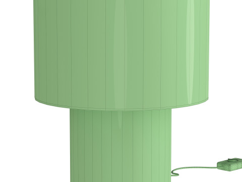 Beige Heron Table Lamp A Modèle 3D