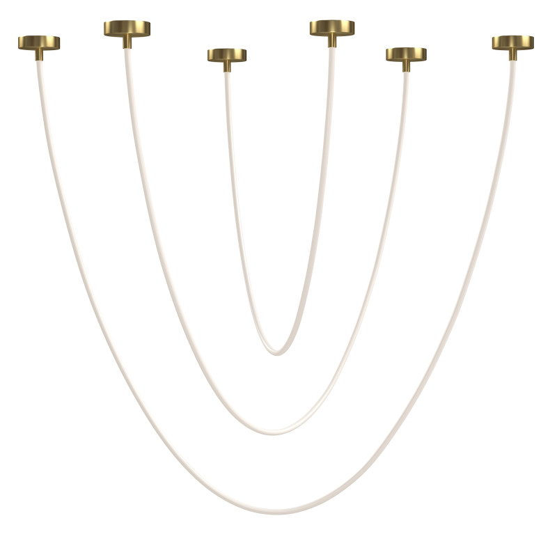 Flex LED Pendant Light 3D Модель .c4d .max .obj .3ds .fbx .stl .blend