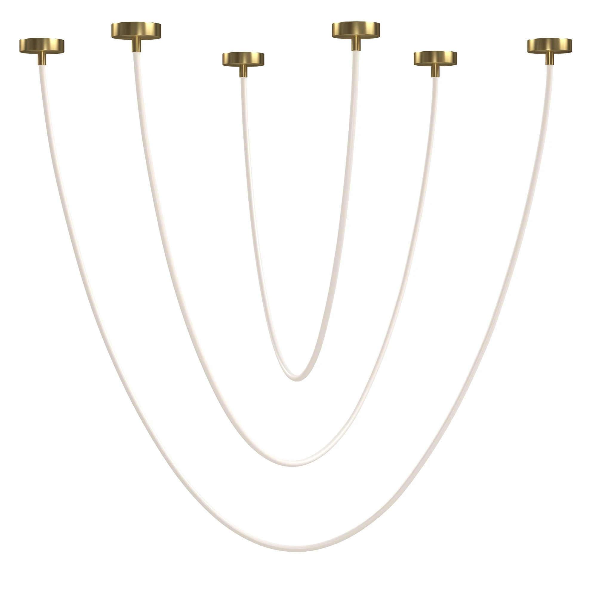 Flex LED Pendant Light 3D Model .c4d .max .obj .3ds .fbx .stl .blend 