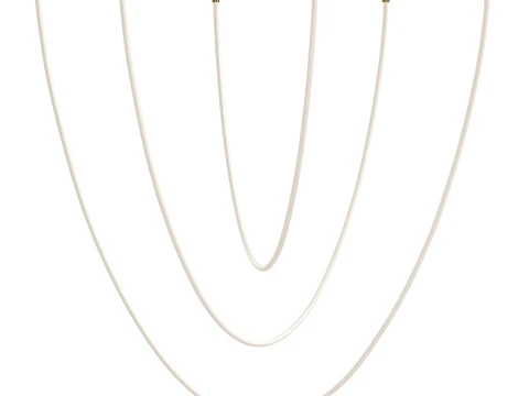 Luz pendente LED flexível Modelo 3D