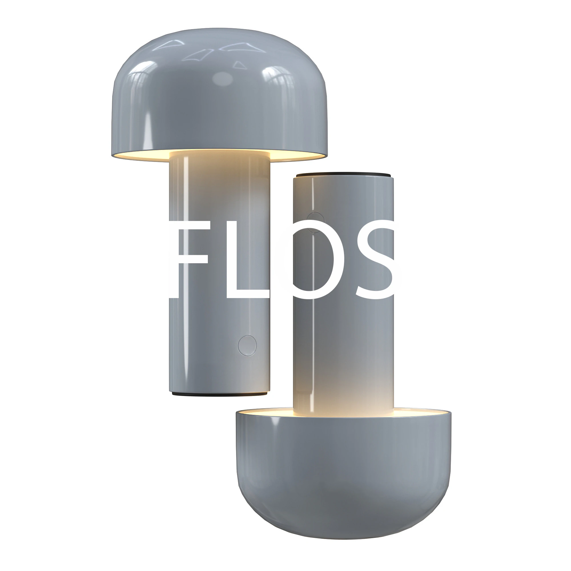 Flos Bellhop Table Lamp 3D Model .c4d .max .obj .3ds .fbx .stl .blend 