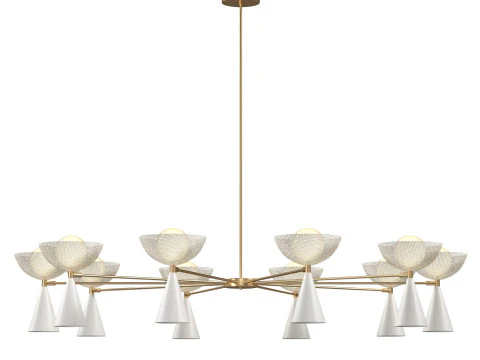 グランド モルト シャンデリア 3Dモデル