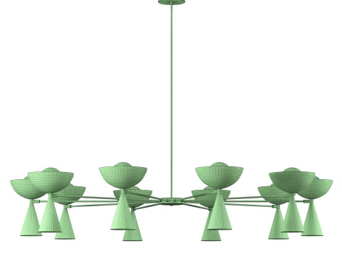 Grand Molto chandelier 3D Model