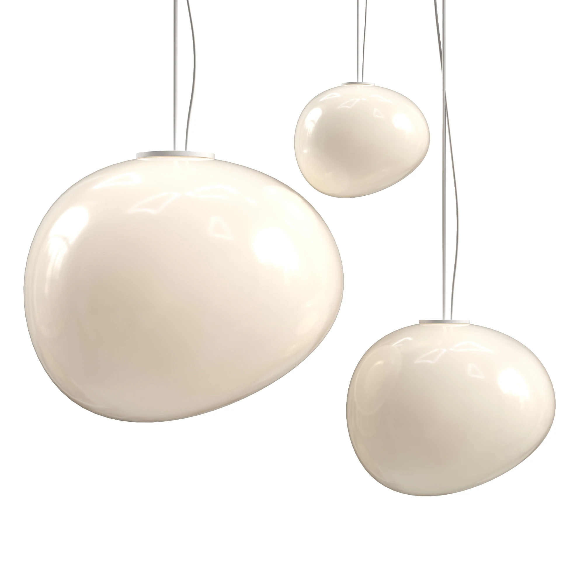 GREGG Pendant Lamp 3D Model .c4d .max .obj .3ds .fbx .stl .blend