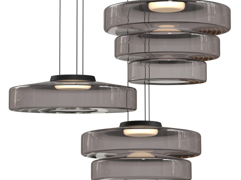 Levels Series Pendant LightLevels Series Pendant Light 3D Model