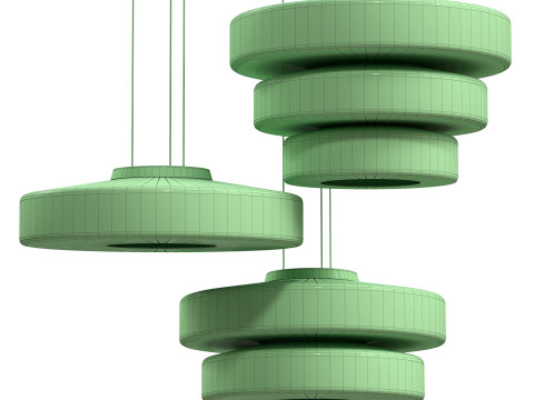 Levels Series Pendant LightLevels Series Pendant Light 3D Model