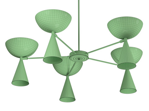 Molto 5-Arm Model 3D