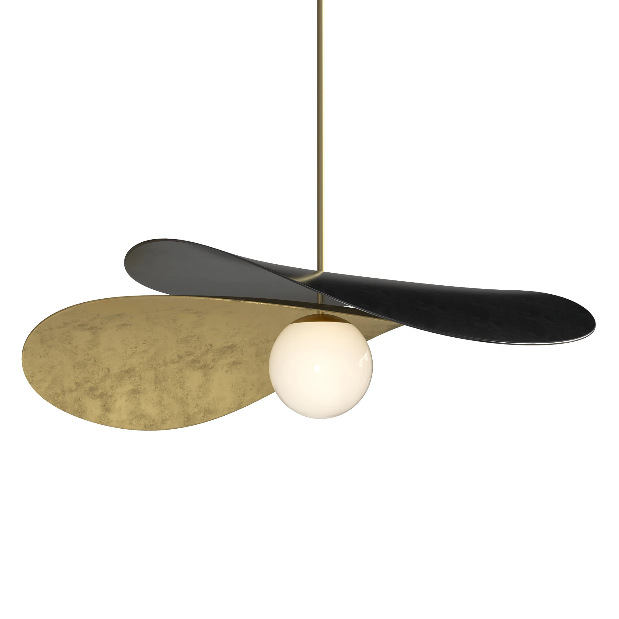Olivia Pendant Lamp 3D Model .c4d .max .obj .3ds .fbx .stl .blend 