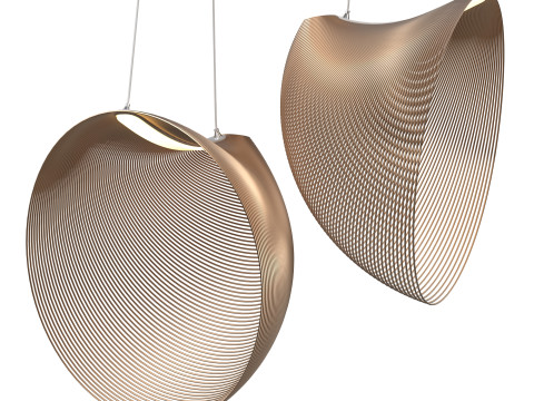 Pendant lamp CHOIR Modèle 3D
