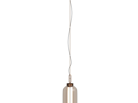 Pendant lamp Delight Collection Bia B amber 3D Model