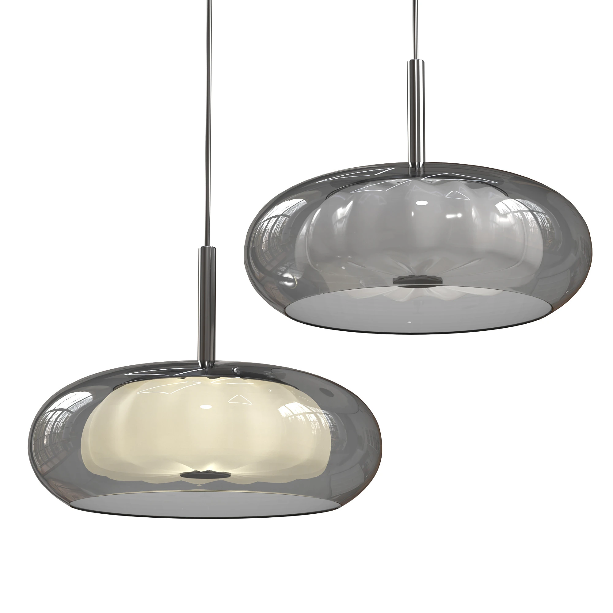 Pendant lamp NOA 3D Model .c4d .max .obj .3ds .fbx .stl .blend 