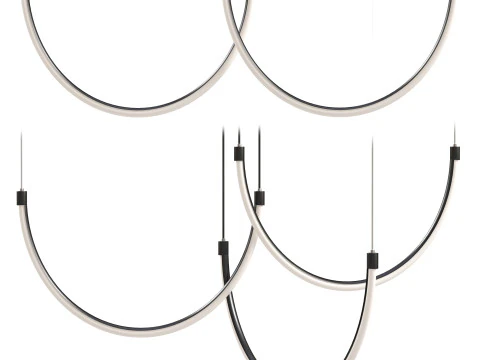 HAPUS Lampu Liontin Minimalis Model 3D