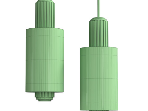 Smoking ogive pendant Modelo 3D