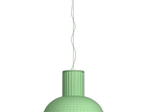 Standard Pendant Shiny Opal Glasss Small Model 3D