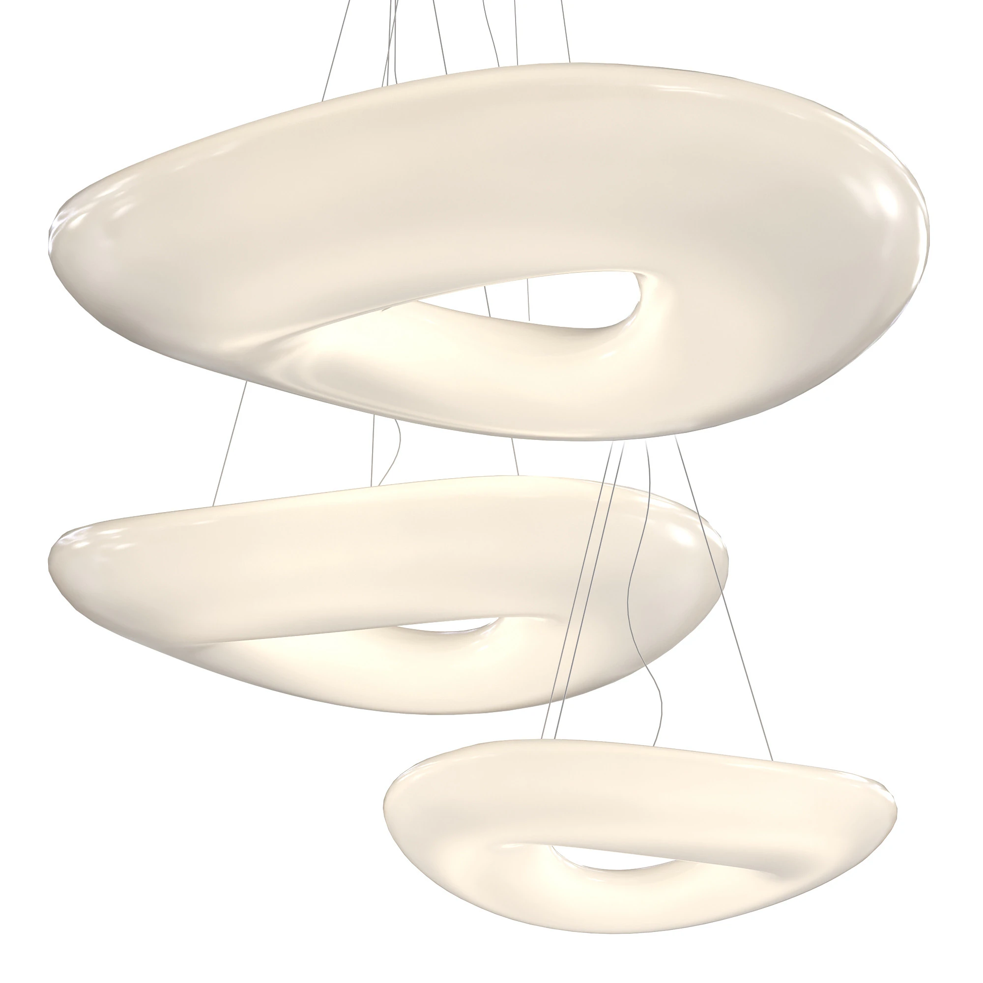 STILNOVO - MR MAGOO Design Pendant Lamp 3D Model .c4d .max .obj .3ds .fbx .stl .blend 