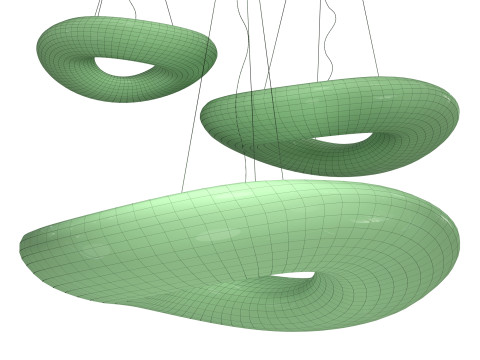 STILNOVO - MR MAGOO Design Pendant Lamp 3Dモデル